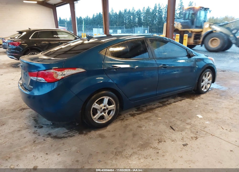 2013 HYUNDAI ELANTRA LIMITED VIN: KMHDH4AE9DU961394