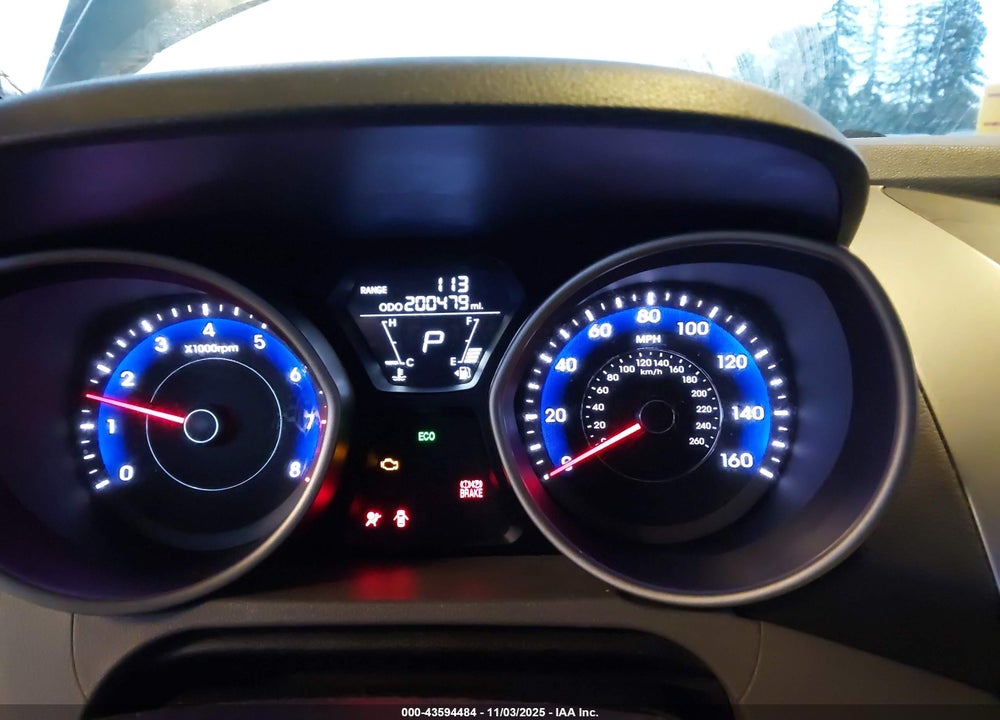 2013 HYUNDAI ELANTRA LIMITED VIN: KMHDH4AE9DU961394
