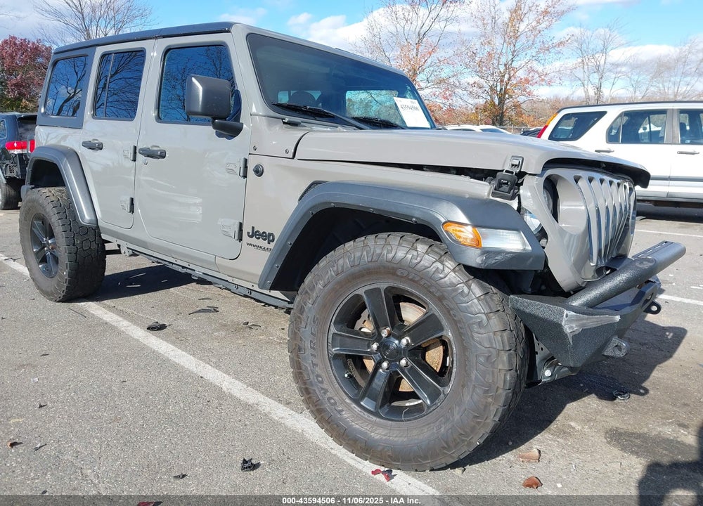 2021 JEEP WRANGLER UNLIMITED SPORT ALTITUDE 4X4 VIN: 1C4HJXDN4MW576983