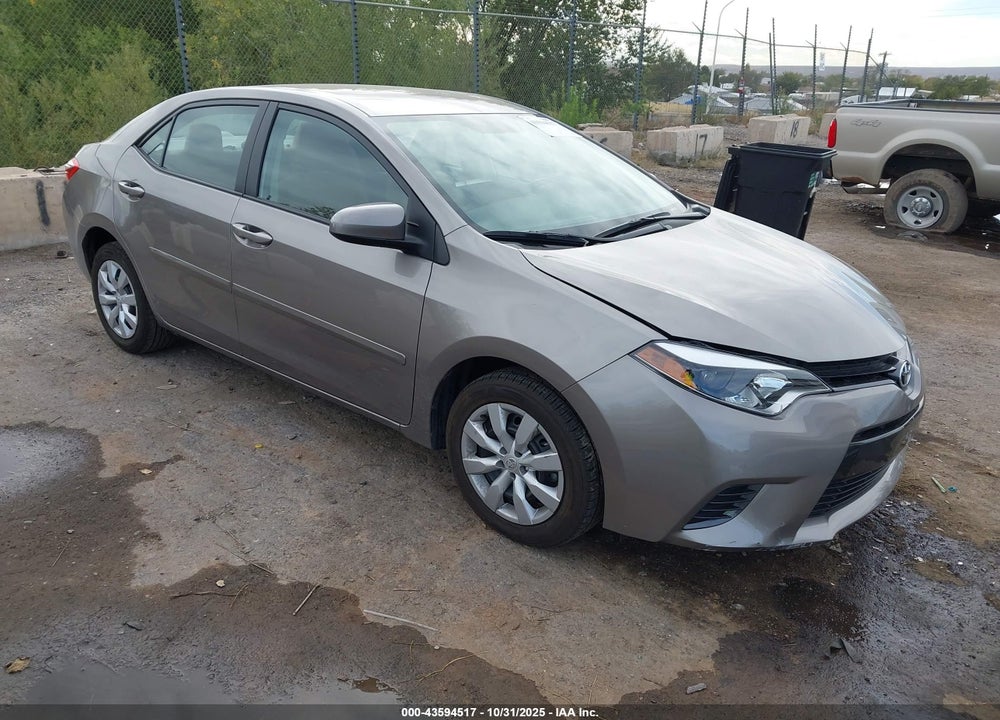 2016 TOYOTA COROLLA LE VIN: 5YFBURHE4GP390988