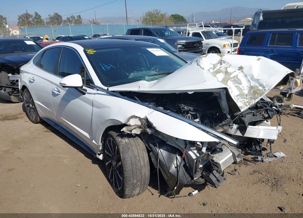 2020 HYUNDAI SONATA LIMITED VIN: 5NPEH4J28LH014774