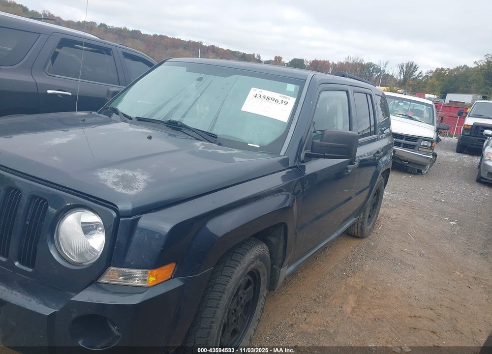 2008 JEEP PATRIOT SPORT VIN: 1J8FT280X8D772794