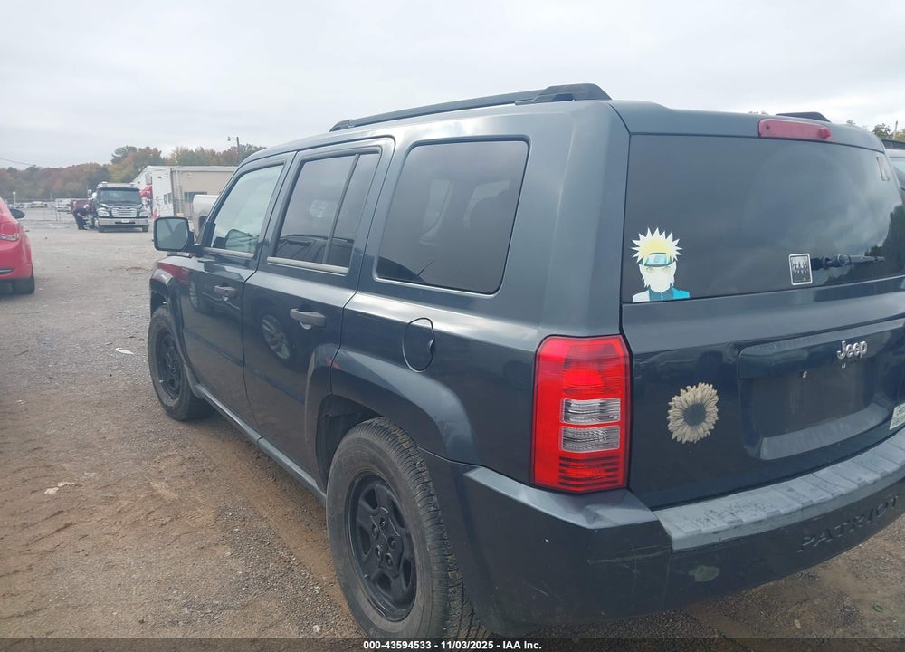 2008 JEEP PATRIOT SPORT VIN: 1J8FT280X8D772794