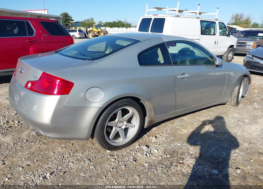 2004 INFINITI G35 VIN: JNKCV54E34M301697