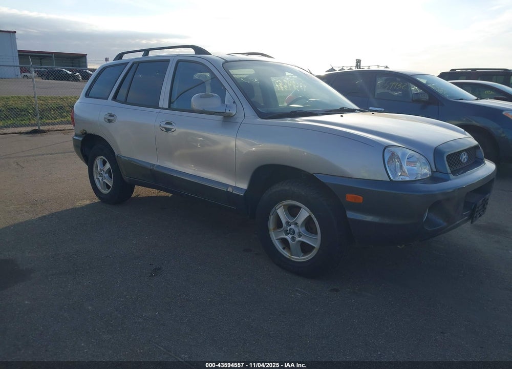 2004 HYUNDAI SANTA FE GLS VIN: KM8SC73DX4U683956
