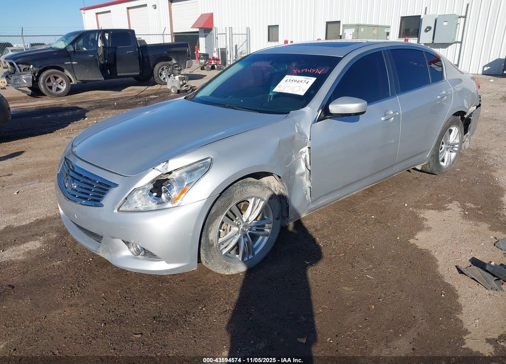 2013 INFINITI G37X VIN: JN1CV6AR3DM357298