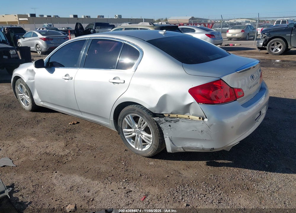 2013 INFINITI G37X VIN: JN1CV6AR3DM357298