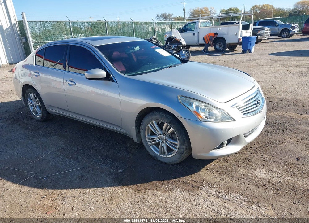 2013 INFINITI G37X VIN: JN1CV6AR3DM357298
