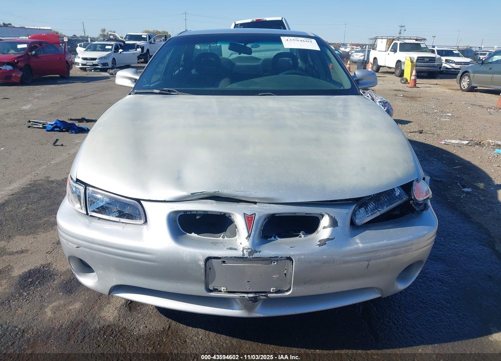 2002 PONTIAC GRAND PRIX SE VIN: 1G2WK52J82F105381