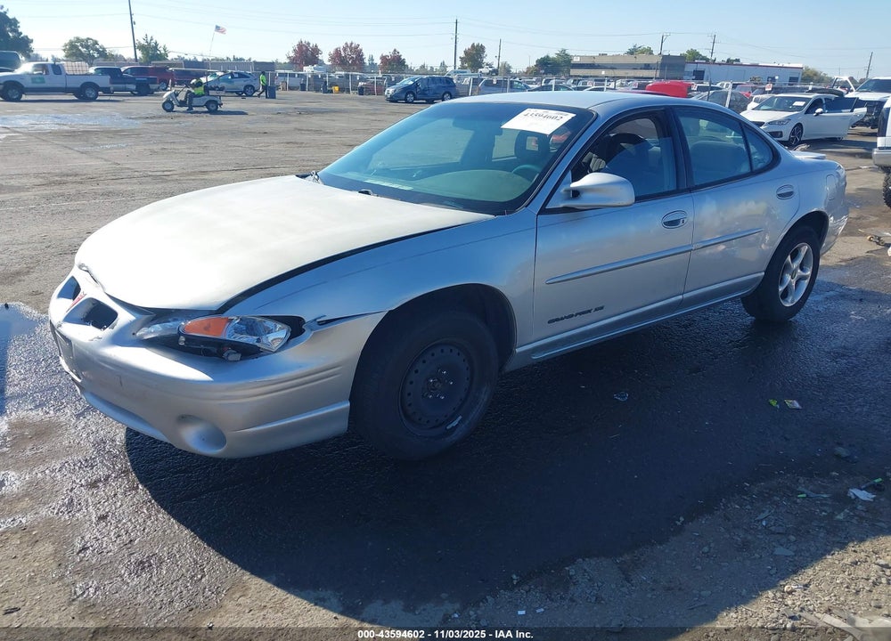 2002 PONTIAC GRAND PRIX SE VIN: 1G2WK52J82F105381