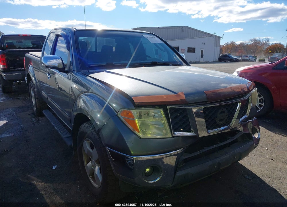 2007 NISSAN FRONTIER LE VIN: 1N6AD06W97C423783