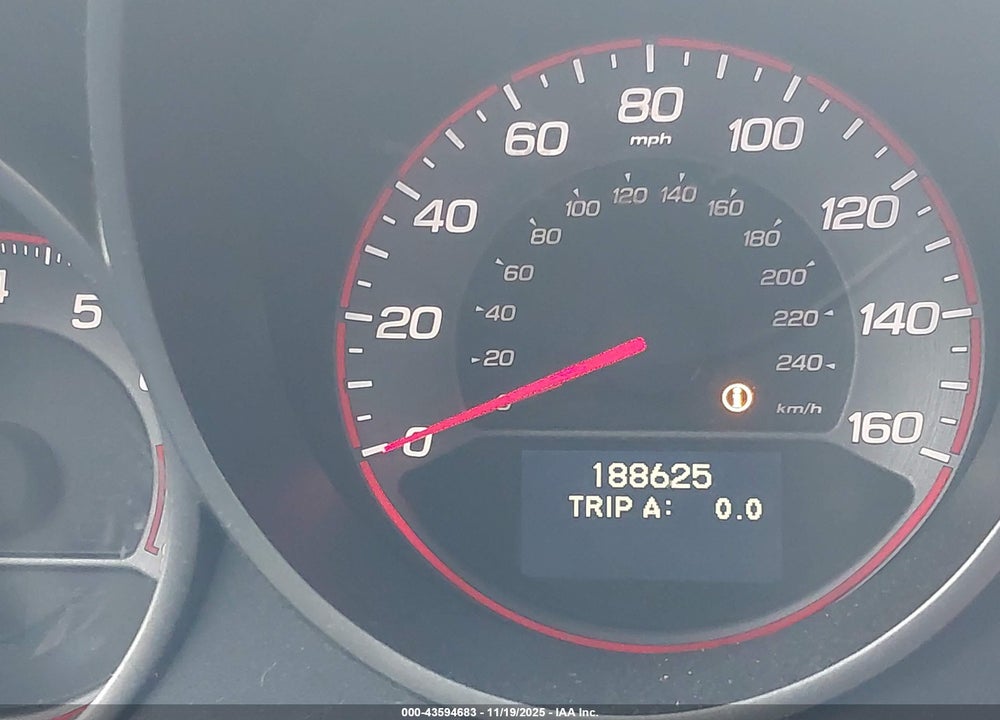 2007 ACURA TL VIN: 19UUA76537A046454