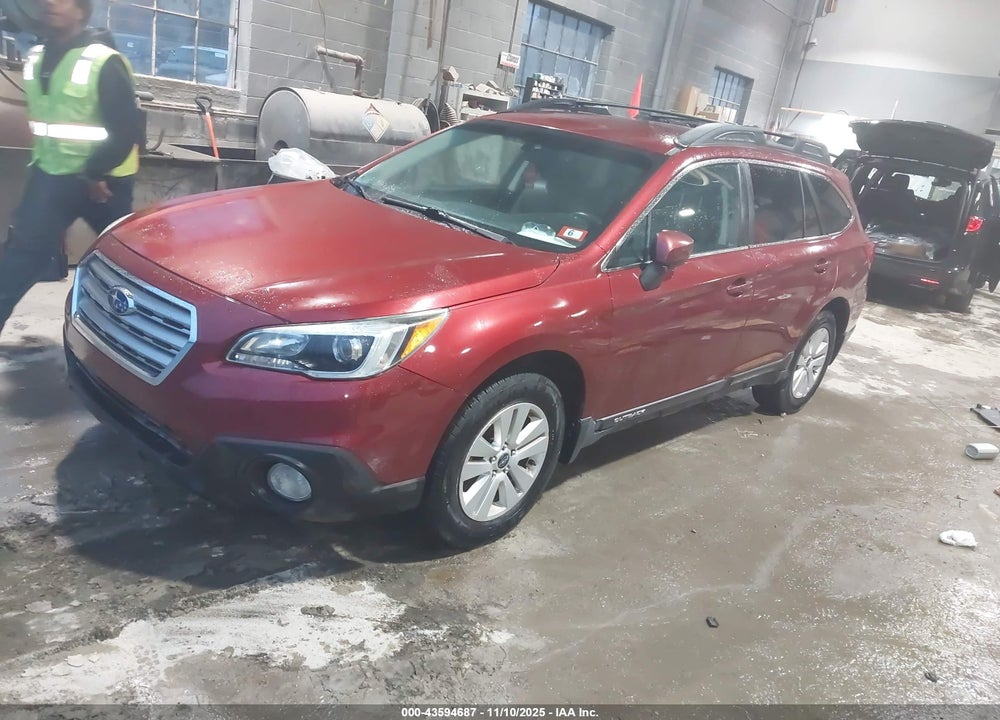 2015 SUBARU OUTBACK 2.5I PREMIUM VIN: 4S4BSACC1F3225464