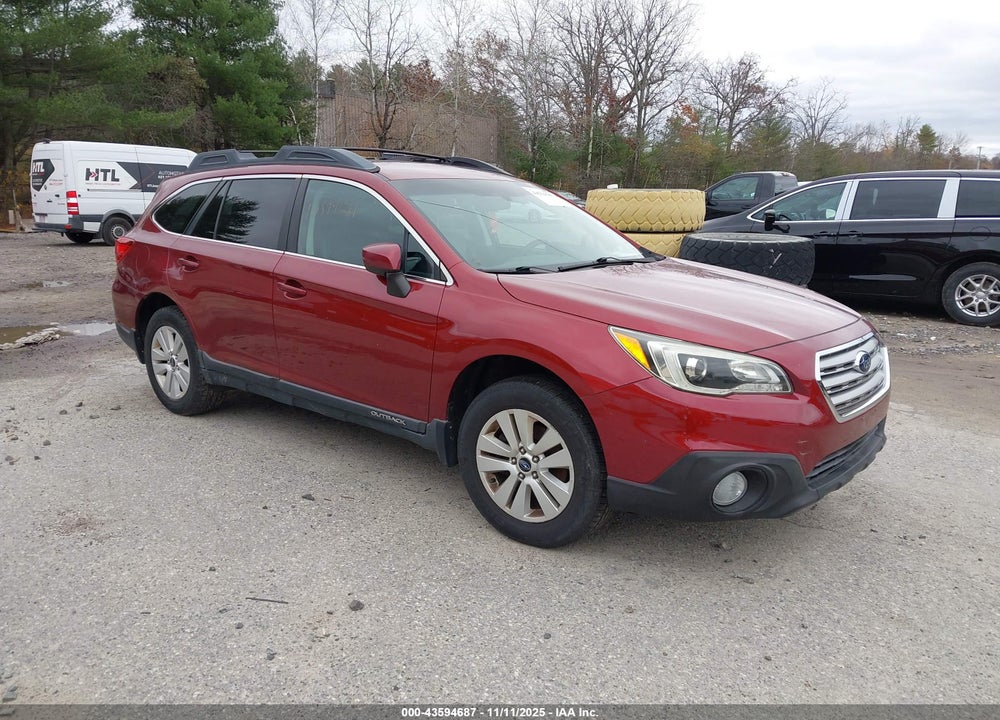 2015 SUBARU OUTBACK 2.5I PREMIUM VIN: 4S4BSACC1F3225464