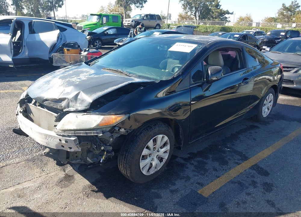 2012 HONDA CIVIC VIN: 2HGFG3B56CH562454
