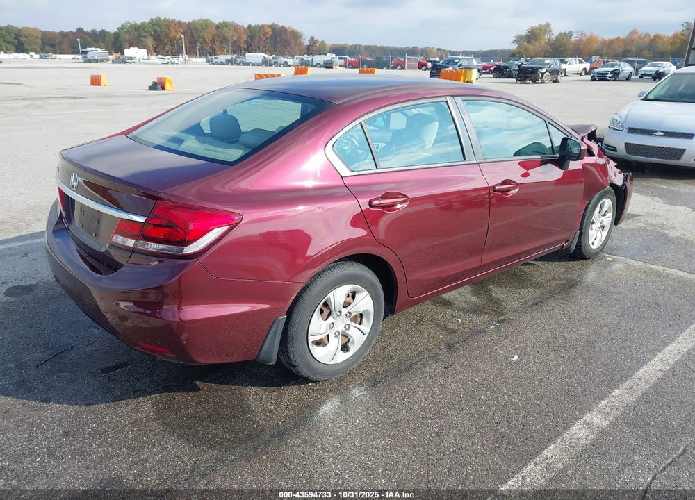 2015 HONDA CIVIC LX VIN: 19XFB2F56FE105399