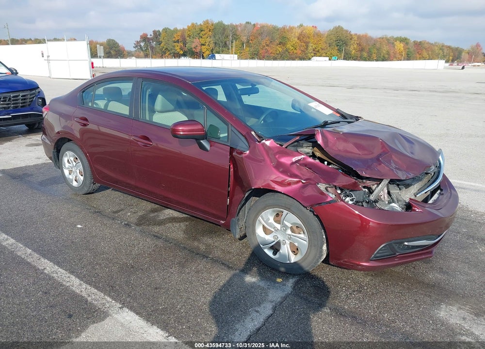 2015 HONDA CIVIC LX VIN: 19XFB2F56FE105399