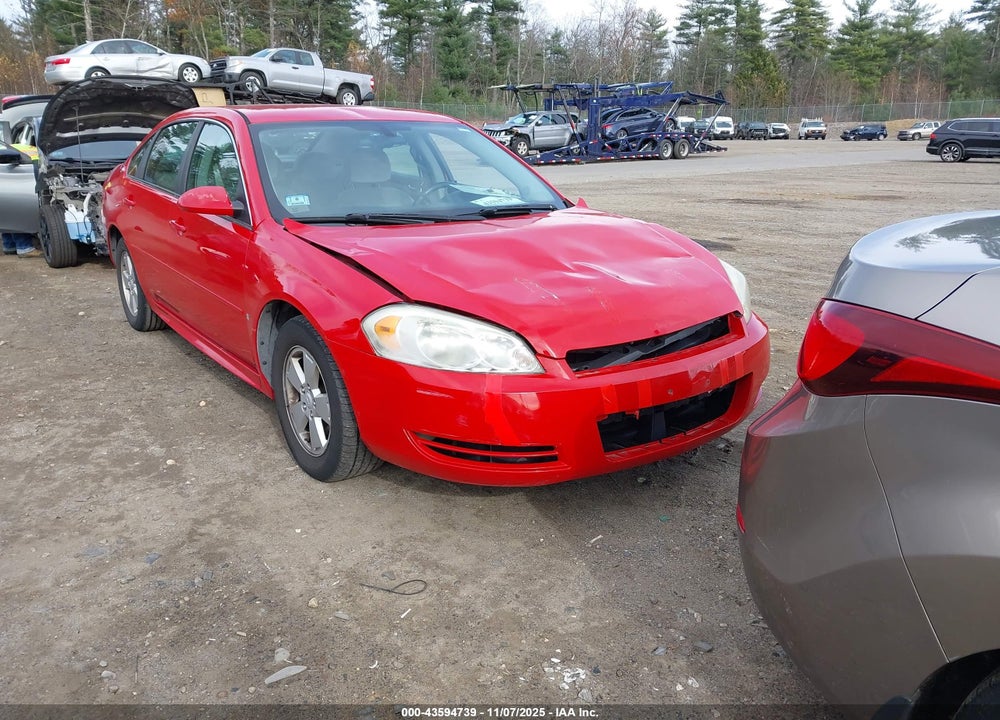 2009 CHEVROLET IMPALA LT VIN: 2G1WT57N091316590