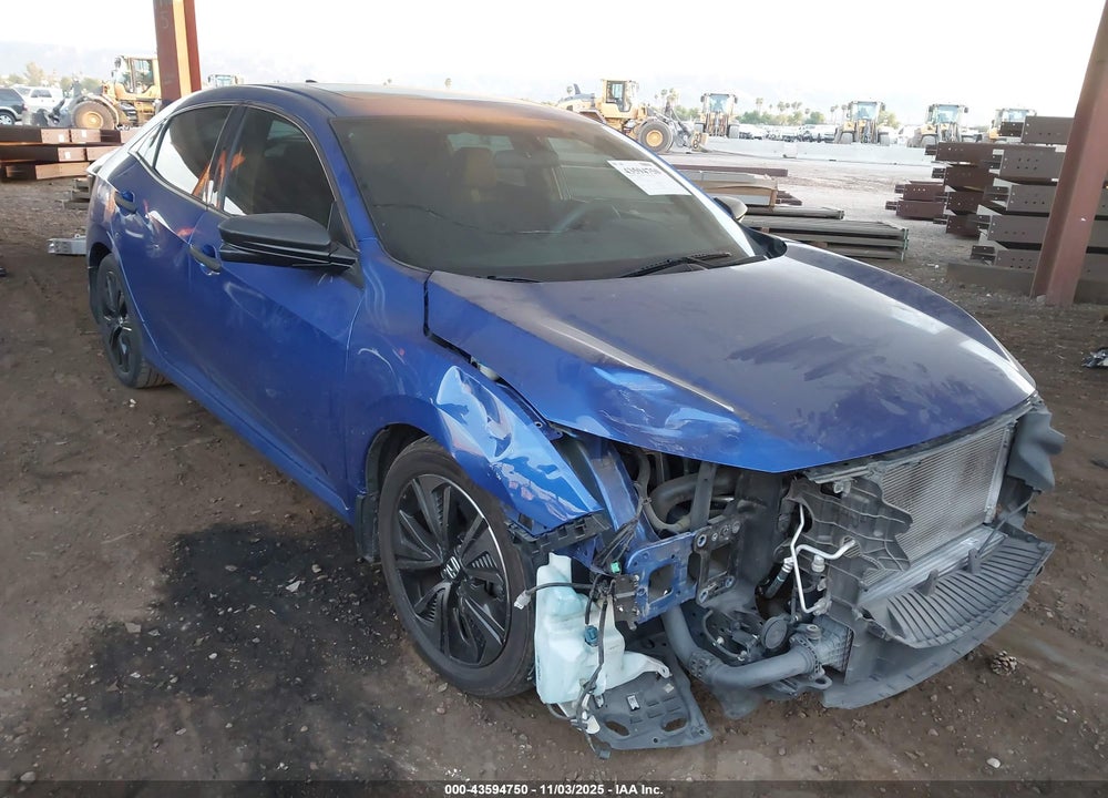 2017 HONDA CIVIC EX VIN: SHHFK7H53HU210469