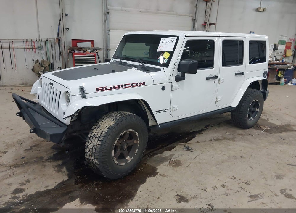 2011 JEEP WRANGLER UNLIMITED RUBICON VIN: 1J4BA6H10BL580254
