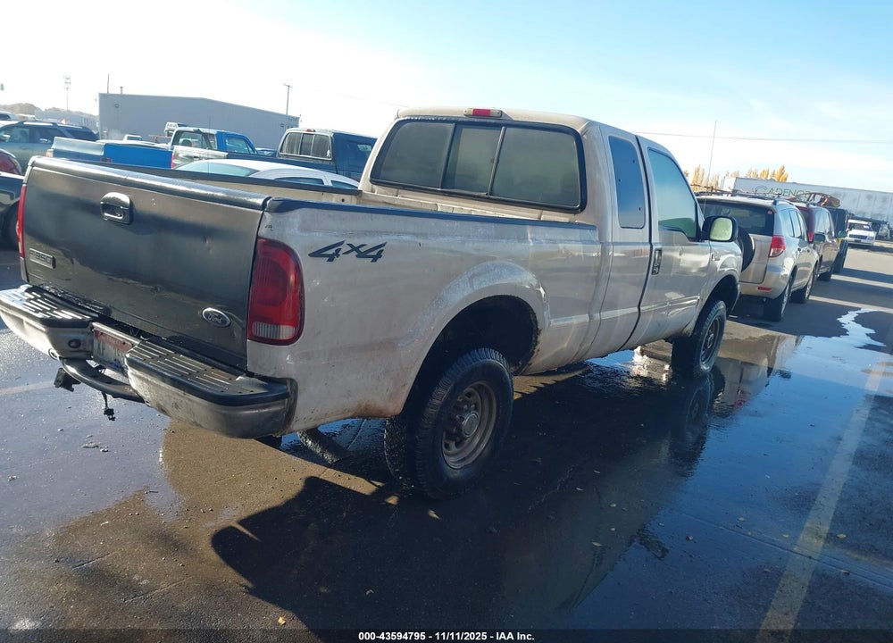 2004 FORD F-250 LARIAT/XL/XLT VIN: 3FTNX21L04MA09712