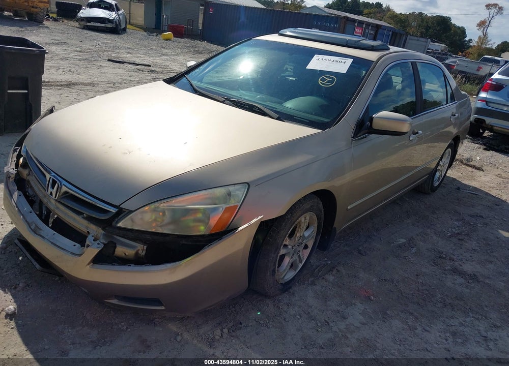 2007 HONDA ACCORD 2.4 EX VIN: 1HGCM56877A049505
