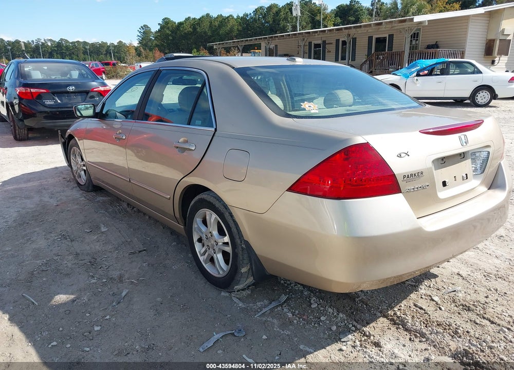 2007 HONDA ACCORD 2.4 EX VIN: 1HGCM56877A049505