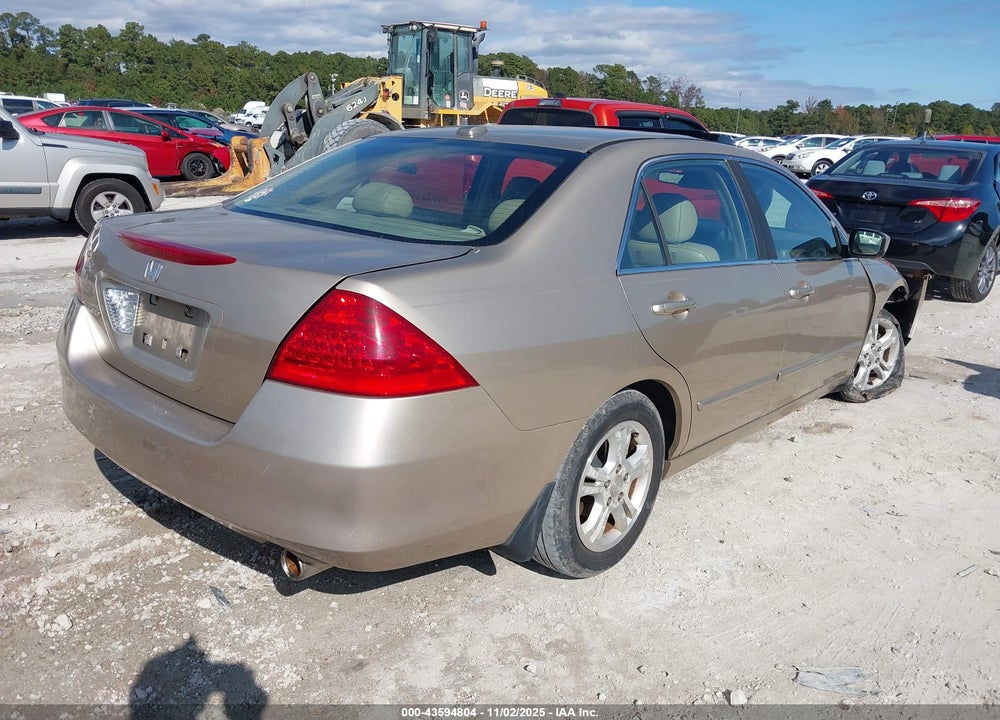 2007 HONDA ACCORD 2.4 EX VIN: 1HGCM56877A049505