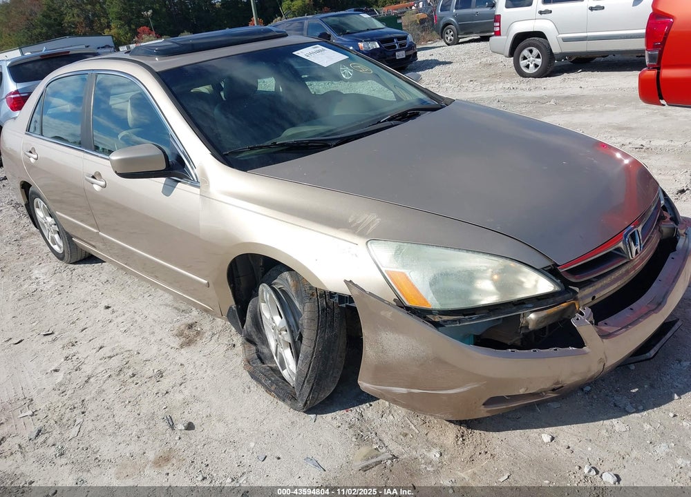 2007 HONDA ACCORD 2.4 EX VIN: 1HGCM56877A049505