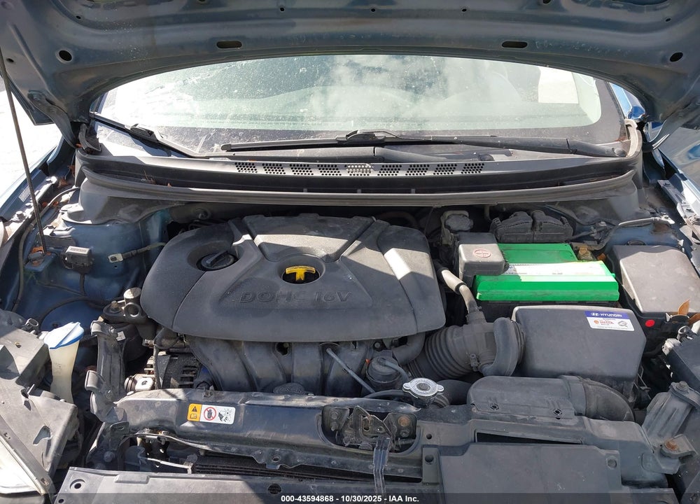 2016 HYUNDAI ELANTRA VIN: KMHDH4AE6GU565976