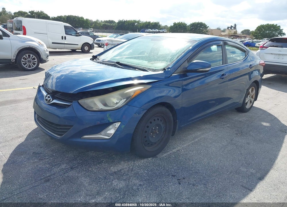 2016 HYUNDAI ELANTRA VIN: KMHDH4AE6GU565976