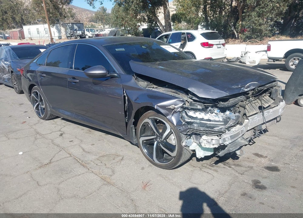 2019 HONDA ACCORD SPORT 2.0T VIN: 1HGCV2F30KA007413