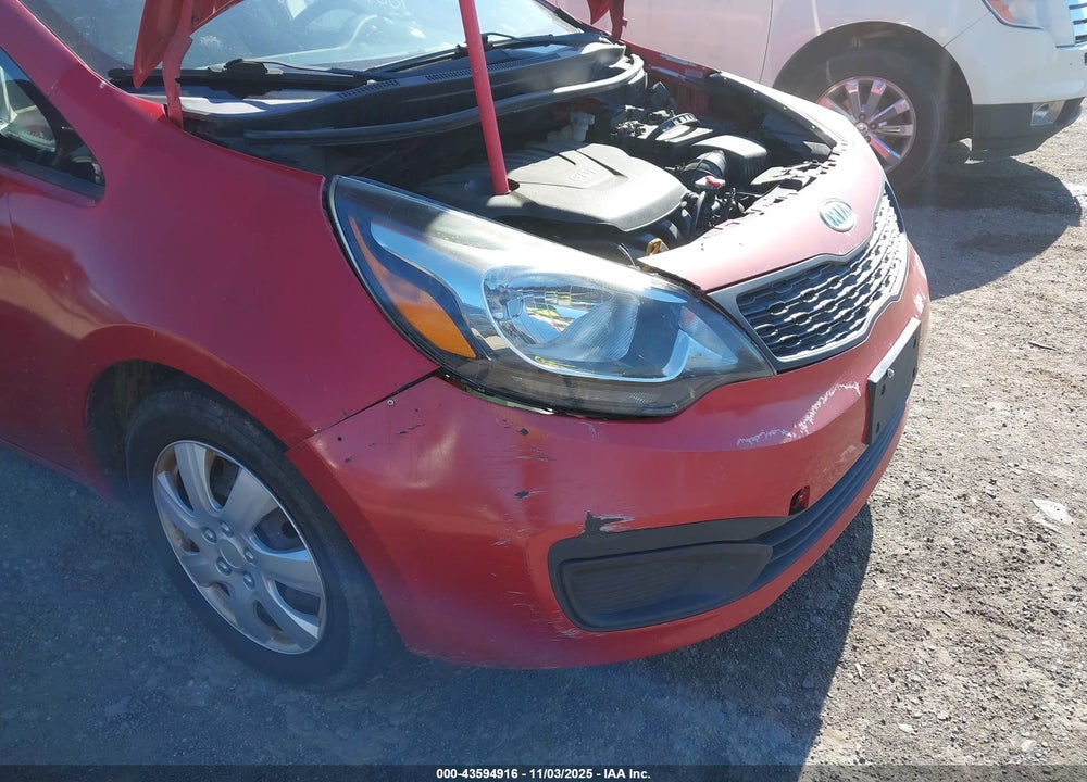 2012 KIA RIO LX VIN: KNADM4A32C6041931