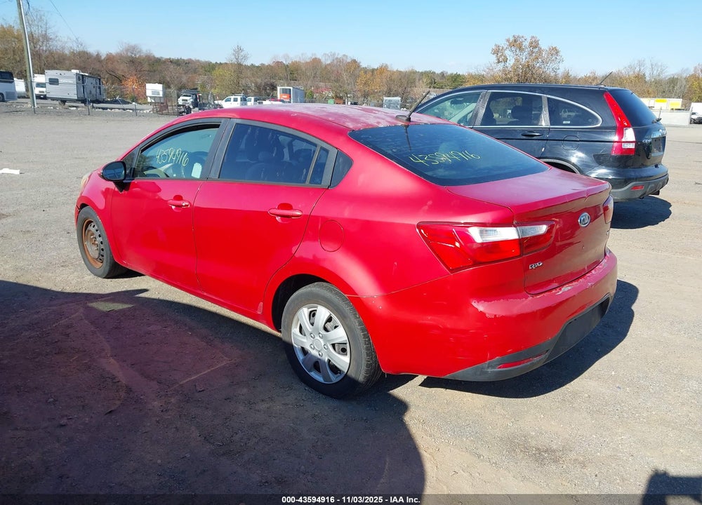2012 KIA RIO LX VIN: KNADM4A32C6041931