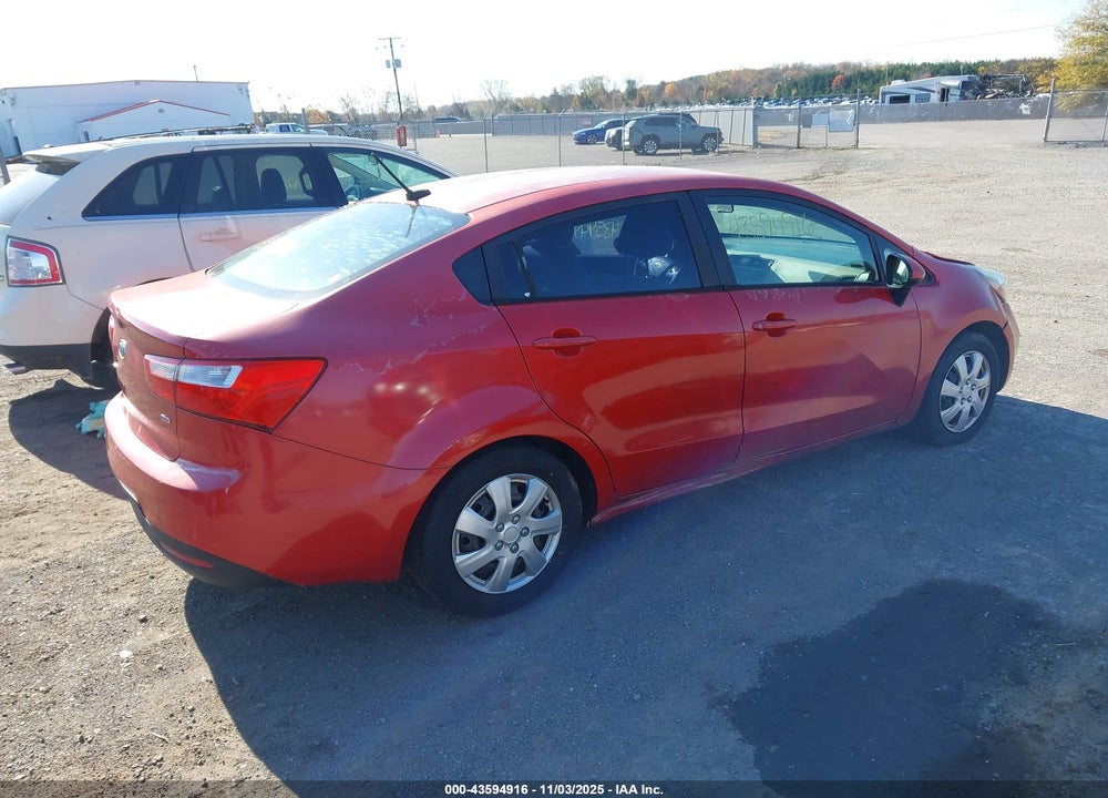2012 KIA RIO LX VIN: KNADM4A32C6041931