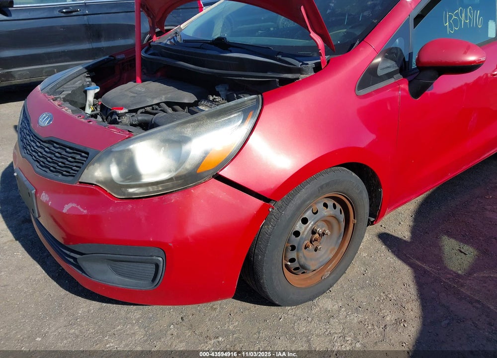 2012 KIA RIO LX VIN: KNADM4A32C6041931