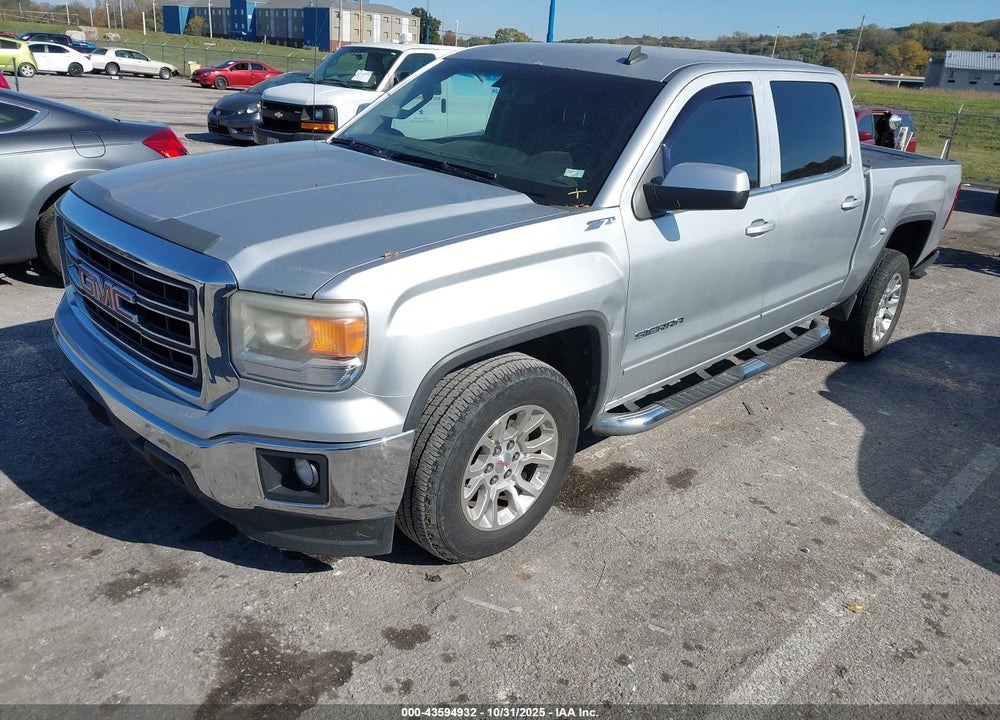 2014 GMC SIERRA 1500 SLE VIN: 3GTP1UEC5EG568902