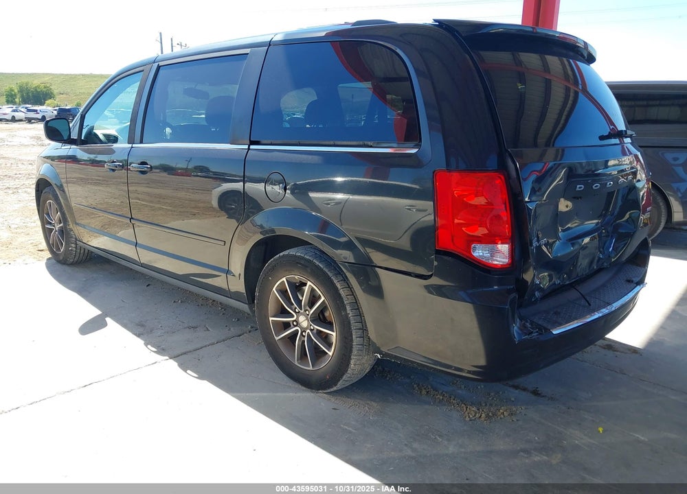 2017 DODGE GRAND CARAVAN SXT VIN: 2C4RDGCG9HR629867