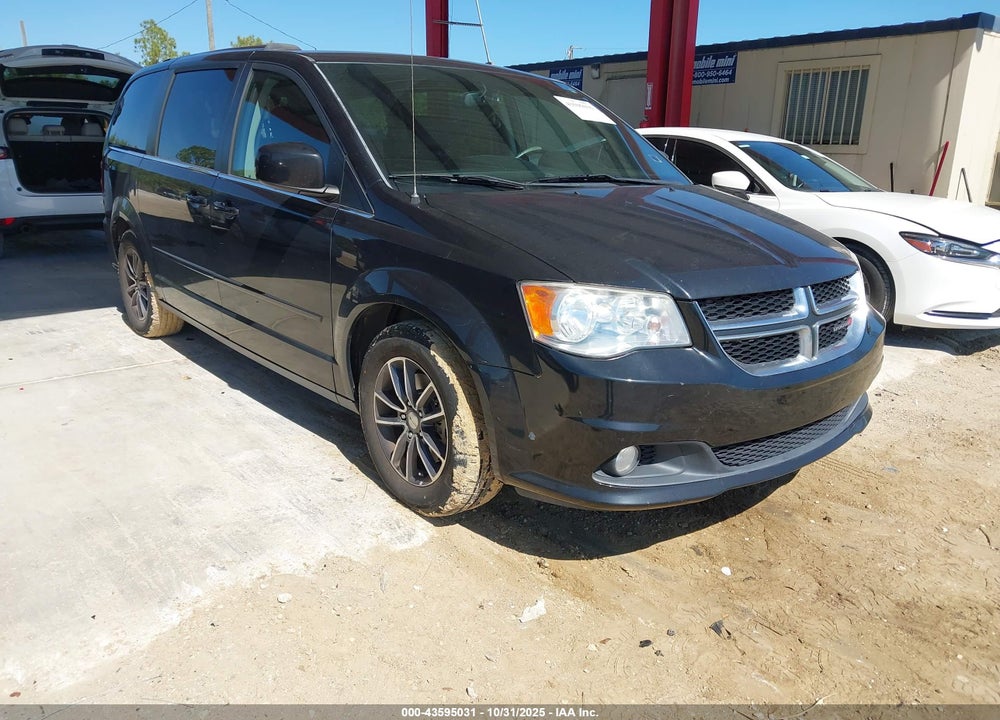 2017 DODGE GRAND CARAVAN SXT VIN: 2C4RDGCG9HR629867
