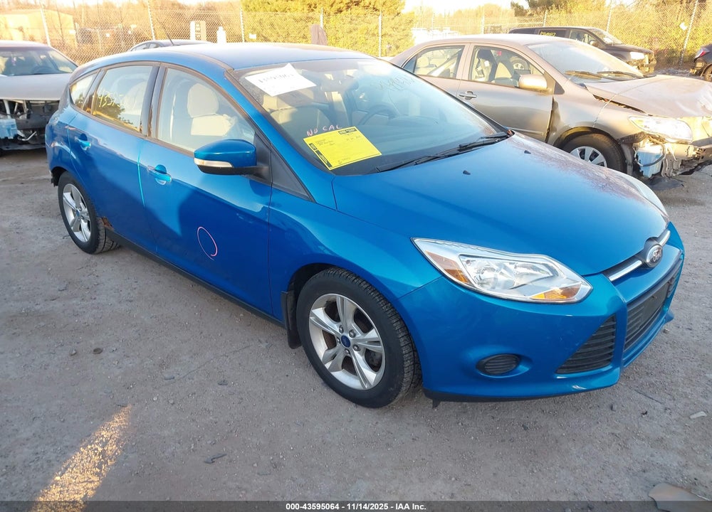 2013 FORD FOCUS SE VIN: 1FADP3K2XDL218535