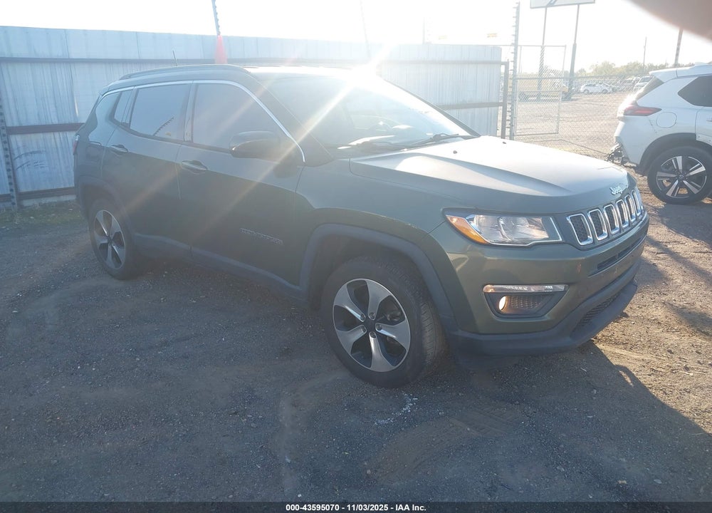 2018 JEEP COMPASS LATITUDE 4X4 VIN: 3C4NJDBB7JT143489