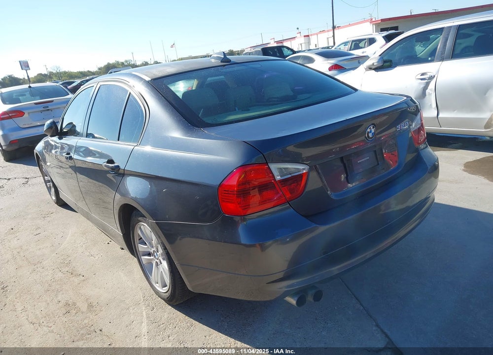 2007 BMW 328I VIN: WBAVA33587PV64201