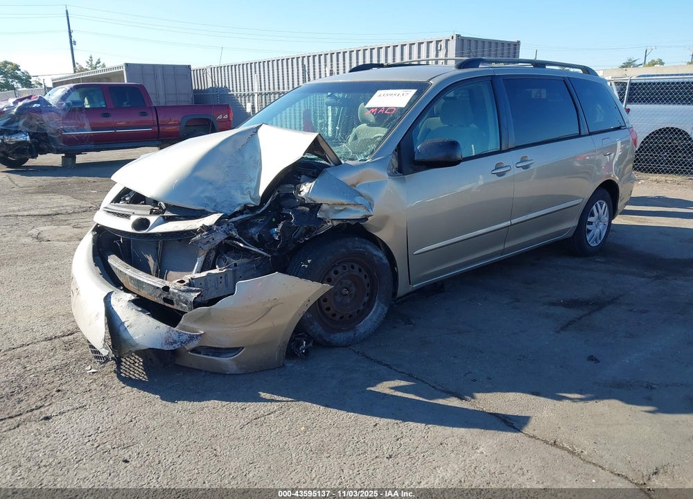 2007 TOYOTA SIENNA LE VIN: 5TDZK23C17S052327