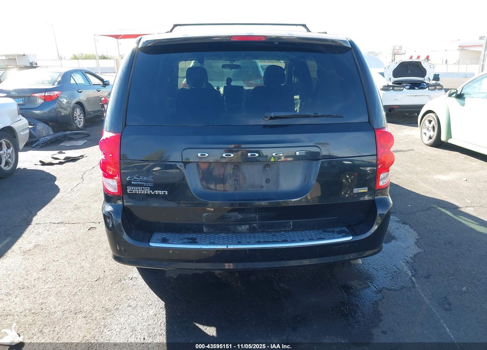 2012 DODGE GRAND CARAVAN SXT VIN: 2C4RDGCG9CR128440
