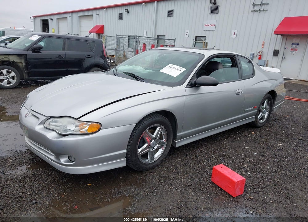2005 CHEVROLET MONTE CARLO SUPERCHARGED SS VIN: 2G1WZ151559172568