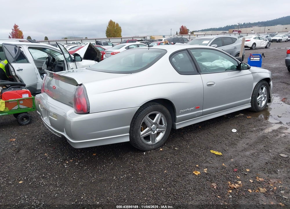 2005 CHEVROLET MONTE CARLO SUPERCHARGED SS VIN: 2G1WZ151559172568