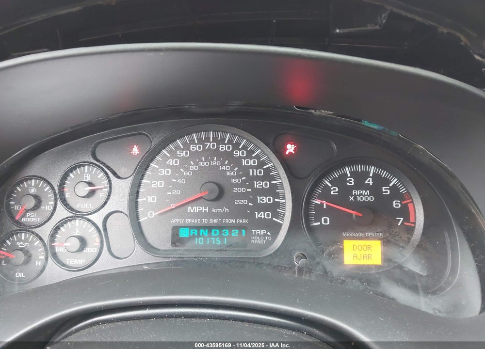 2005 CHEVROLET MONTE CARLO SUPERCHARGED SS VIN: 2G1WZ151559172568