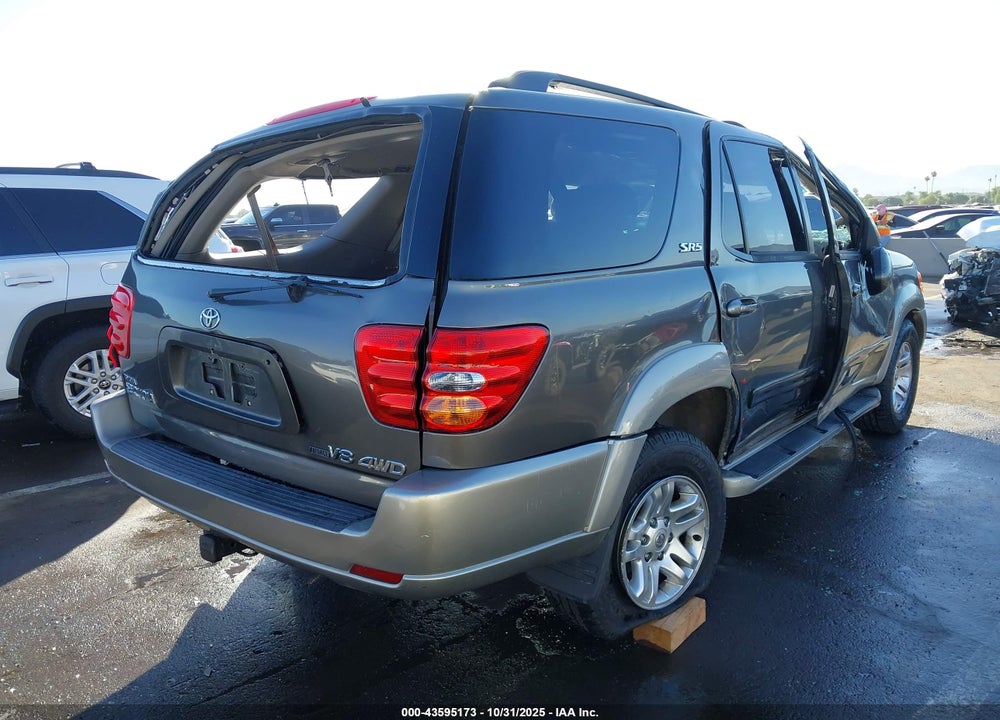 2004 TOYOTA SEQUOIA SR5 V8 VIN: 5TDBT44A84S227191