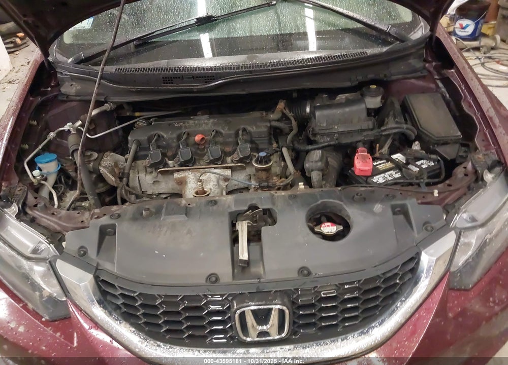 2014 HONDA CIVIC LX VIN: 2HGFB2F50EH524689