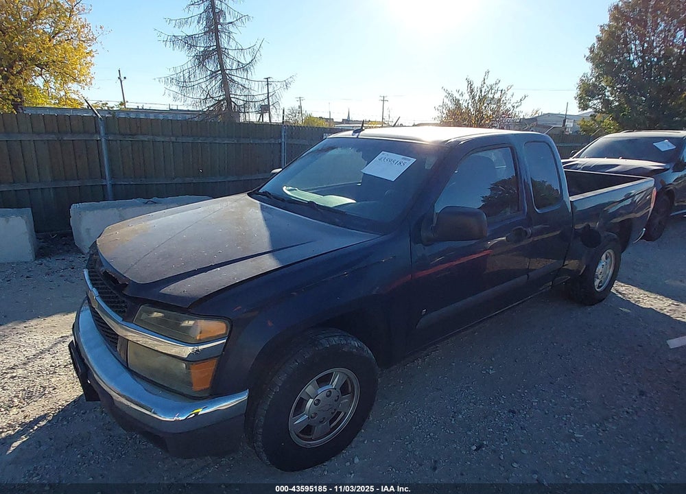 2008 CHEVROLET COLORADO LT VIN: 1GCCS199588160595